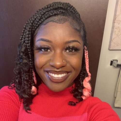 Donna Husband, an SVSU student and Bay City Central graduate, credits the Bay Commitment Scholarship program with helping her afford college. Now, she's trying to help incoming scholarship recipients find success. (Photo courtesy of Donna Husband)