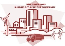 In 2013, the Oscar P. & Louise H. Osthelder Advisory Fund granted New Dimensions $3,000 to build a new shed to store lawn care equipment. (Photo courtesy of New Dimensions)