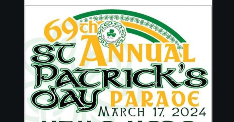 Graphic courtesy of the St. Patrick's Day Parade Association