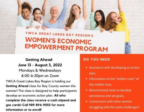 Graphic courtesy of the YWCA Great Lakes Bay Region