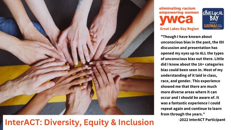 Graphic courtesy of the YWCA Great Lakes Bay Region