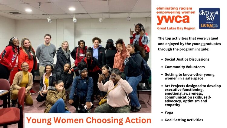 Graphic courtesy of the YWCA Great Lakes Bay Region